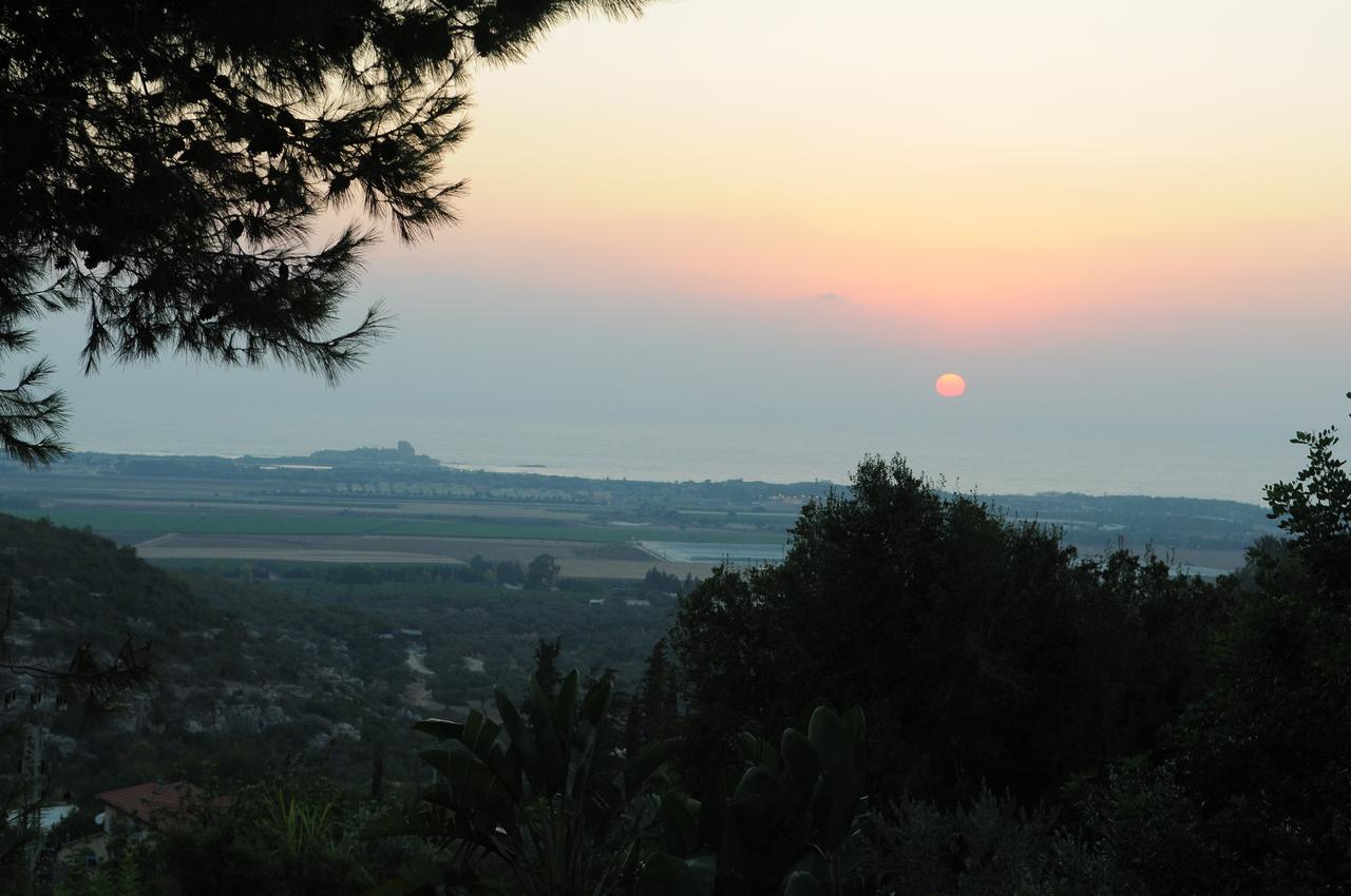 Vila Above The Sea Ein Hod Exteriér fotografie